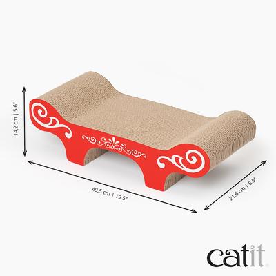 Show full view: Catit Bench Scratcher with Catnip slide 3 of 9
