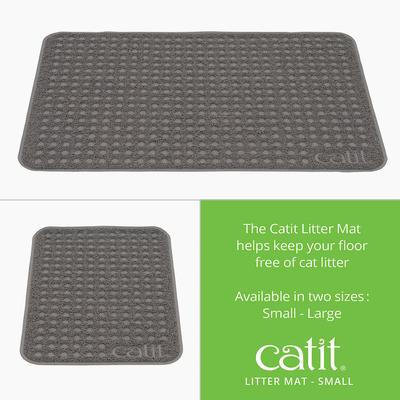 Show full view: Catit Cat Litter Mat, Grey, Small slide 4 of 7