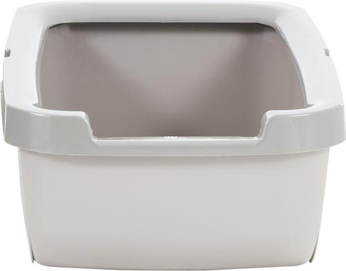 Show full view: Catit Cat Pan with Rim, Gray slide 3 of 8