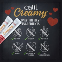 Catit Creamy Assorted Multipack Cat Treat Tube, 12 count slide 2 of 7