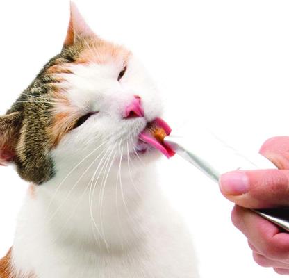 Show full view: Catit Creamy Salmon Flavor Lickable Cat Treats, 30 count slide 7 of 10