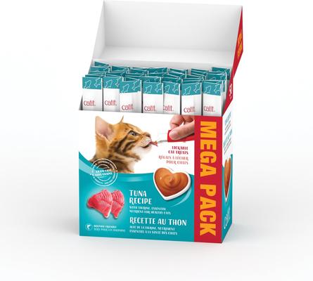 Show full view: Catit Creamy Tuna Cat Treat Tube, 50 count slide 3 of 8