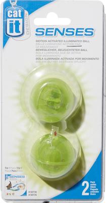 Show full view: Catit Design Senses Circuit Motion Activated Illuminated Balls Cat Toy, 2 count slide 2 of 7