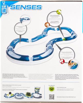 Show full view: Catit Design Senses Circuit, Super Roller + Design Senses Circuit Motion Activated Illuminated Balls Cat Toy, 2 count slide 4 of 10
