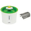 Show in main carousel: Catit Flower Plastic Cat Fountain, 100-oz + Senses 2.0 Self Groomer Cat Brush, 1 count slide 1 of 9