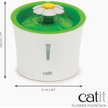 Show in main carousel: Catit Flower Plastic Cat Fountain, 100-oz + Senses 2.0 Self Groomer Cat Brush, 1 count slide 3 of 9