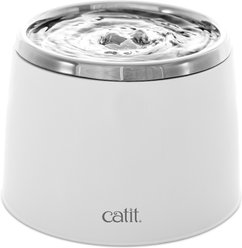 Catit Fresh & Clear Stainless Steel Top Cat Fountain, 64-oz