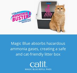Catit Magic Blue Odor Reducing Refill Cat Litter Pad, 6 count slide 2 of 6