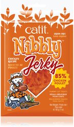 Catit Nibbly Chicken Cat Jerky Treat, 1.06-oz bag
