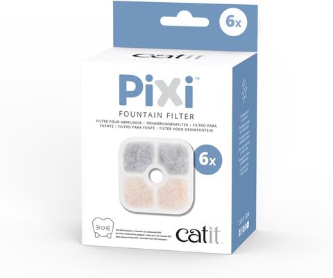 Show full view: Catit Pixi Cartridge Cat Fountain Filter, 6 count slide 1 of 7