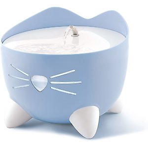 Catit Pixi Cat Drinking Fountain, Light Blue
