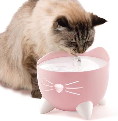 Show full view: Catit Pixi Cat Drinking Fountain, Light Pink slide 3 of 7
