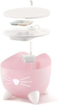 Show full view: Catit Pixi Cat Drinking Fountain, Light Pink slide 4 of 7