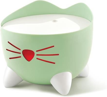 Show full view: Catit Pixi Cat Drinking Fountain, Mint Green + Cartridge Filter, 3 count slide 3 of 8