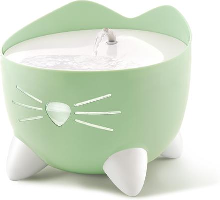 Show full view: Catit Pixi Cat Drinking Fountain, Mint Green + Cartridge Filter, 3 count slide 2 of 8
