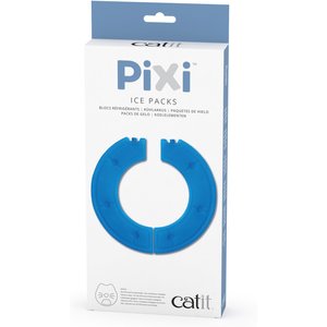 Catit Pixi Ice Pack Cat Feeder, 2 count