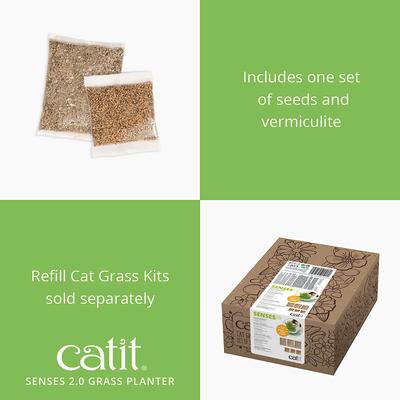 Show full view: Catit Senses 2.0 Cat Grass Planter slide 6 of 10