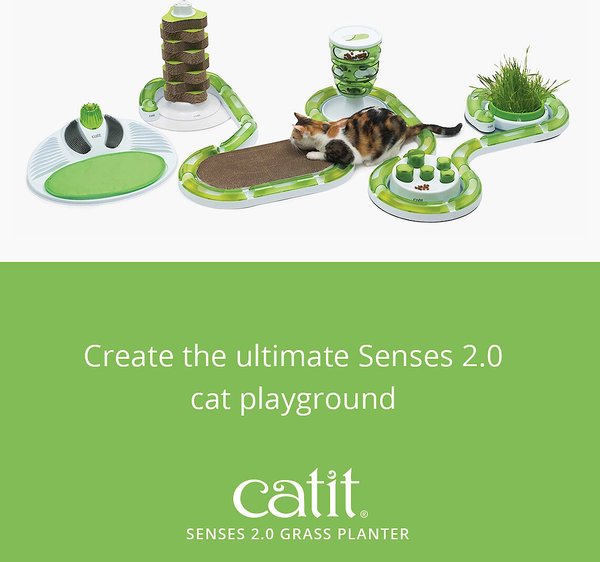 Show full view: Catit Senses 2.0 Cat Grass Planter slide 8 of 10