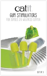 Catit Senses 2.0 Gum Stimulator Refills for Senses 2.0 Wellness Center, 3 count