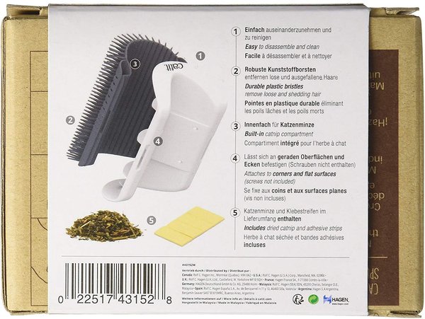 Show full view: Catit Senses 2.0 Self Groomer Cat Brush, 1 count slide 7 of 8