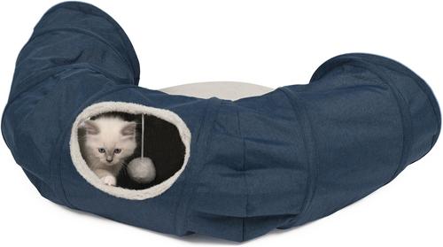 Show full view: Catit Vesper Cat Tunnel, Blue  slide 3 of 6