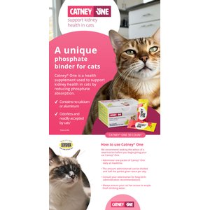 Catney One Kidney Powder Supplement for Cats, 30 count