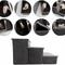 Show in main carousel: Catry 2-in-1 Foldable & Portable with Extra Storage Space 16-in Polyester Dog & Cat Stairs, Gray slide 6 of 9