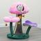 Show in main carousel: Catry 31.1-in Mushroom Condo, Perch, Scratch Posts Cat Tree, Pink slide 1 of 10
