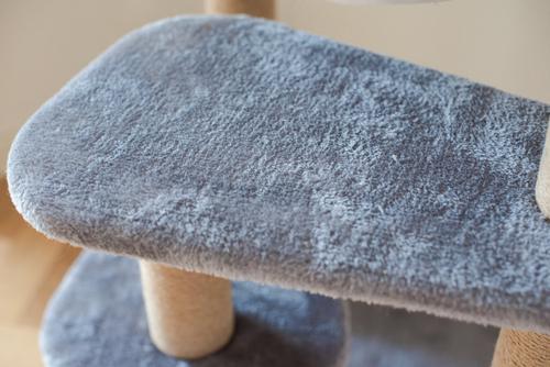 Show full view: Catry 42.1-in Oak 7-Level Cat Tree with Jute Scratching Posts & Cozy Hammock slide 8 of 9