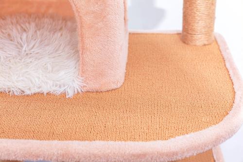 Show full view: Catry 75-in Scratching Posts Condo Cat Tree, Beige slide 7 of 10