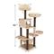 Show in main carousel: Catry interactive 7-Level Cat Tree with Condo, Scratching Posts, & Toys, 63-in H, Beige slide 2 of 8