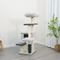 Show in main carousel: Catry Kasio 6-Level Modern & Minimalistic with Premium Shag Fur 54.3-in Polyester Cat Tree & Condo, White slide 2 of 10