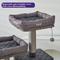 Show in main carousel: Catry Stella 6-Level Quilted Velvet & Polyester 67.7-in Large Cat Tree & Condo, Gray slide 2 of 10