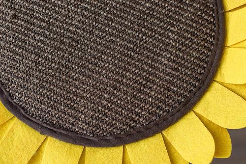 Show full view: Catry Sunflower 23.2-in Sisal Cat Scratching Post with Toy slide 7 of 10