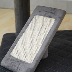 Catry Yara 5-Level 49.5-in Polyester & Linen Large Cat Tree & Condo, Gray slide 2 of 6