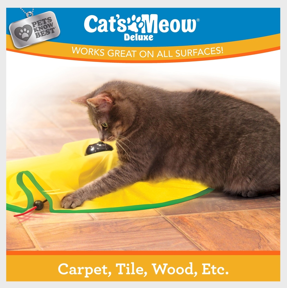 CAT'S MEOW Motorized Chaser Cat Toy, One Size - Chewy.com