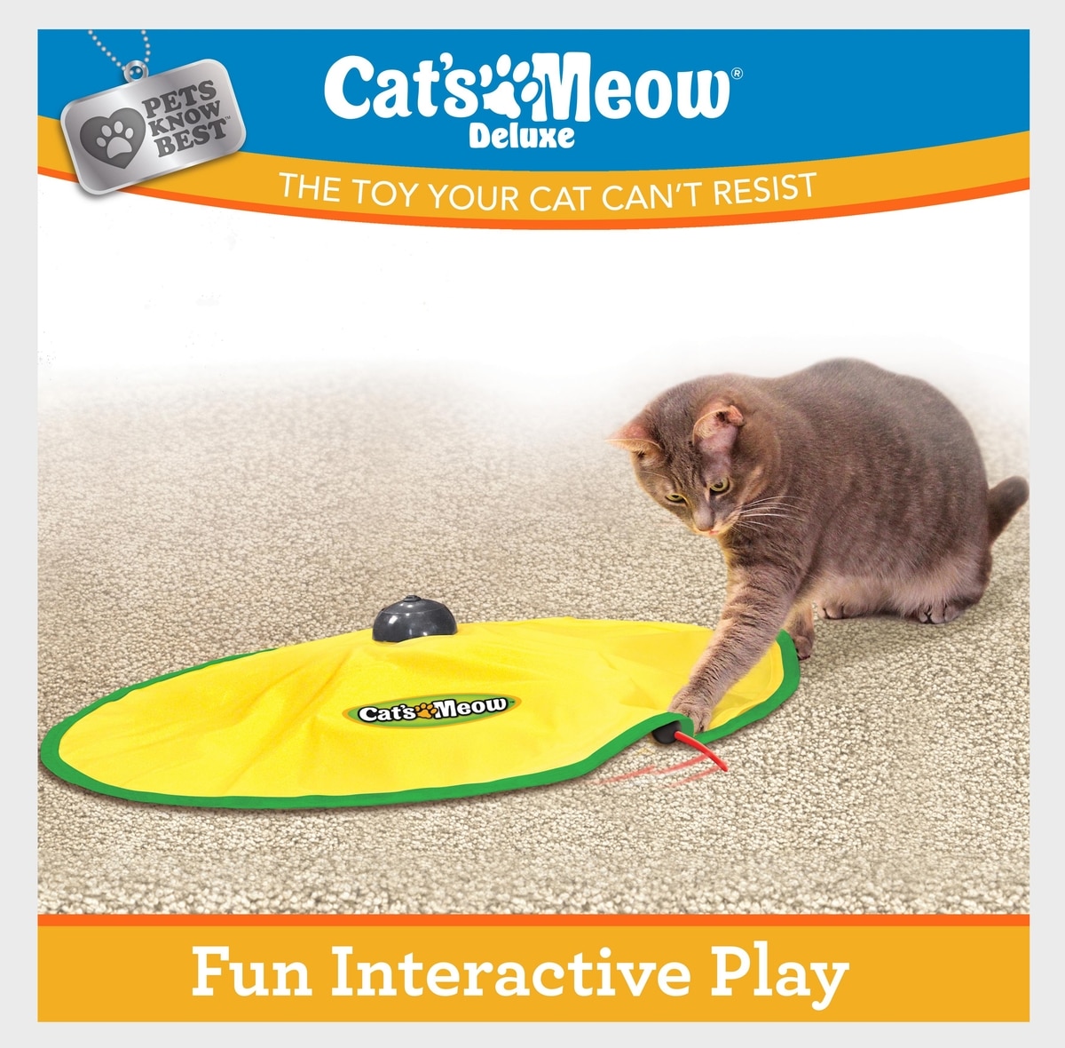 CAT'S MEOW Motorized Chaser Cat Toy, One Size - Chewy.com