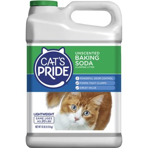 Cat's Pride Baking Soda Lightweight Unscented Clumping Clay Cat Litter, 10-lb jug