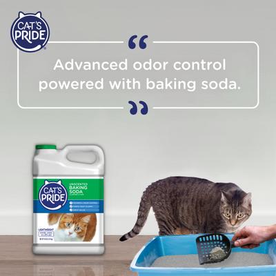 Show full view: Cat's Pride Baking Soda Lightweight Unscented Clumping Clay Cat Litter, 10-lb jug slide 6 of 9