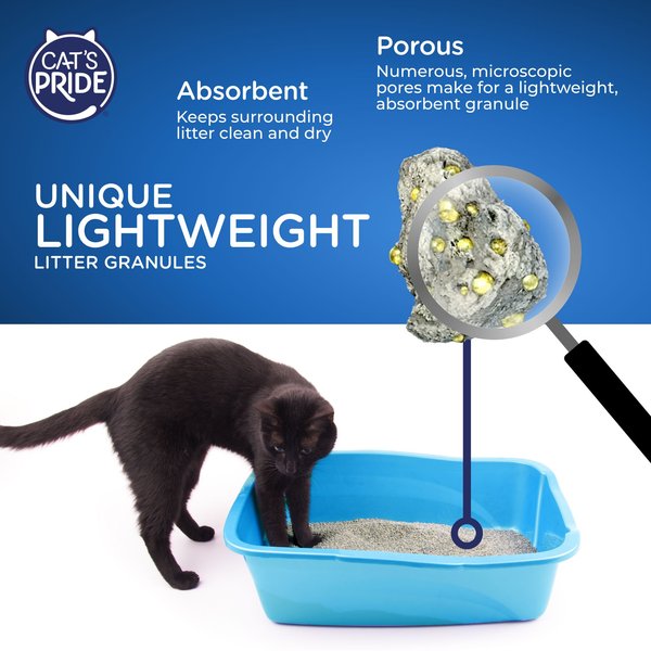 Show full view: Cat's Pride Baking Soda Lightweight Unscented Clumping Clay Cat Litter, 10-lb jug slide 5 of 9