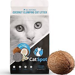 CatSpot Litter Clumping Coconut Cat Litter, 8.5-lb bag