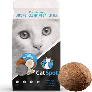 CatSpot Litter Clumping Coconut Cat Litter, 8.5-lb bag