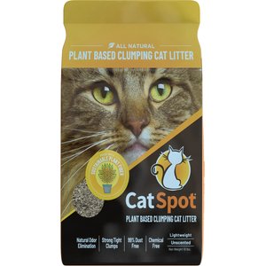 CatSpot Litter Rice Based Clumping Cat Litter, 10-lb bag