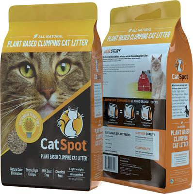 Show full view: CatSpot Litter Rice Based Clumping Cat Litter, 10-lb bag slide 3 of 10