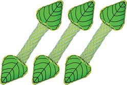 Catstages Fresh Breath Mint Stick Cat Mesh Dental Chew Toy with Catnip, Green, 3 count