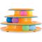 Show in main carousel: Catstages Tower of Tracks Cat Toy & Catstages 2-in-1 Spring Interactive & Topper for Ball Track, Bat & Swat Spring Toy with Feathers & Bells Cat Toy, Blue slide 2 of 10