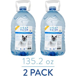 CatWater pH Balanced Urinary Support Cat Water, 135.2-oz, 2 count