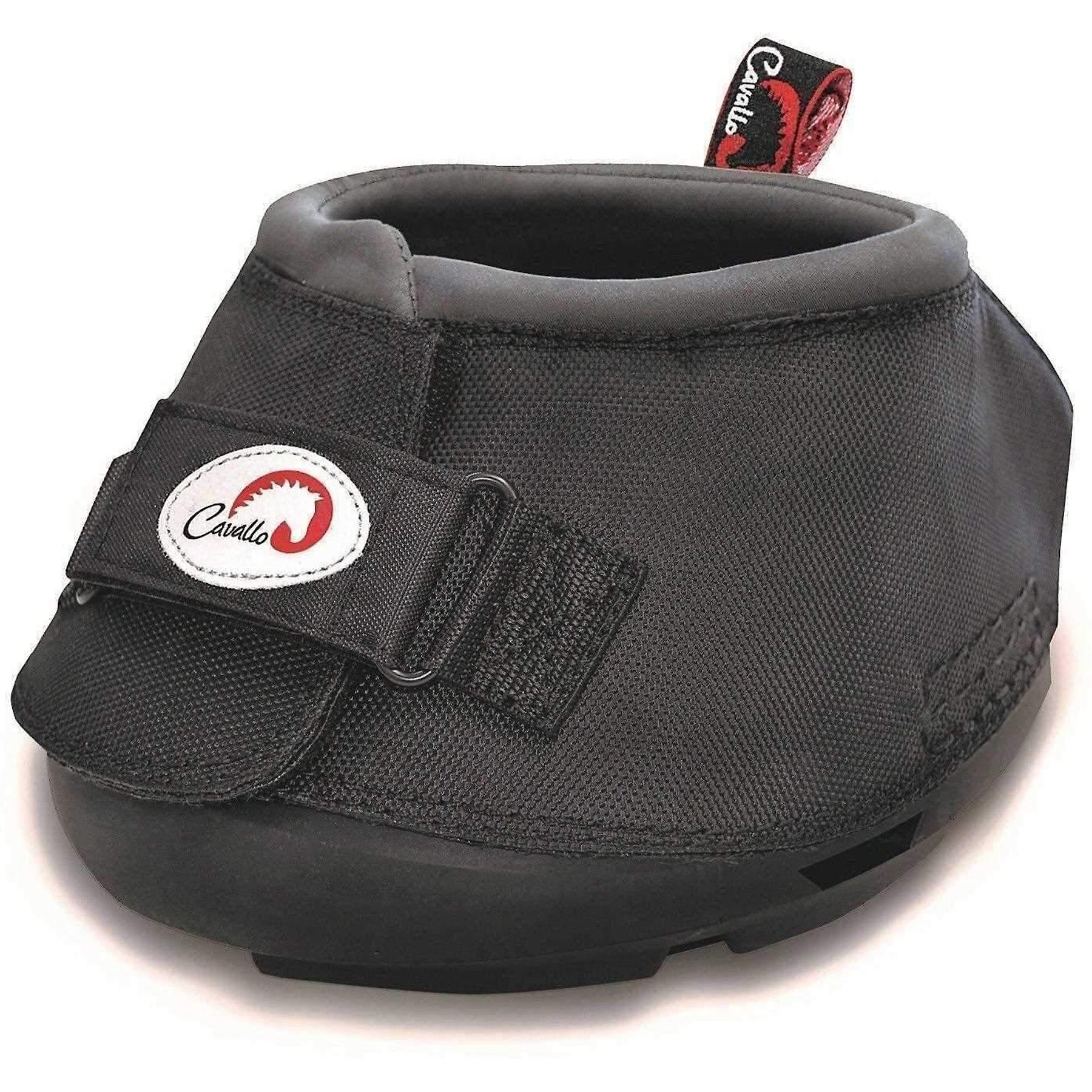 Cavallo Big Foot Horse Hoof Boots, Black, 8