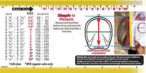 Show full view: Cavallo Big Foot Horse Hoof Boots, Black, 8 slide 2 of 3