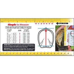 Cavallo Entry Level Regular Horse Hoof Boots, 1 count, Size 4